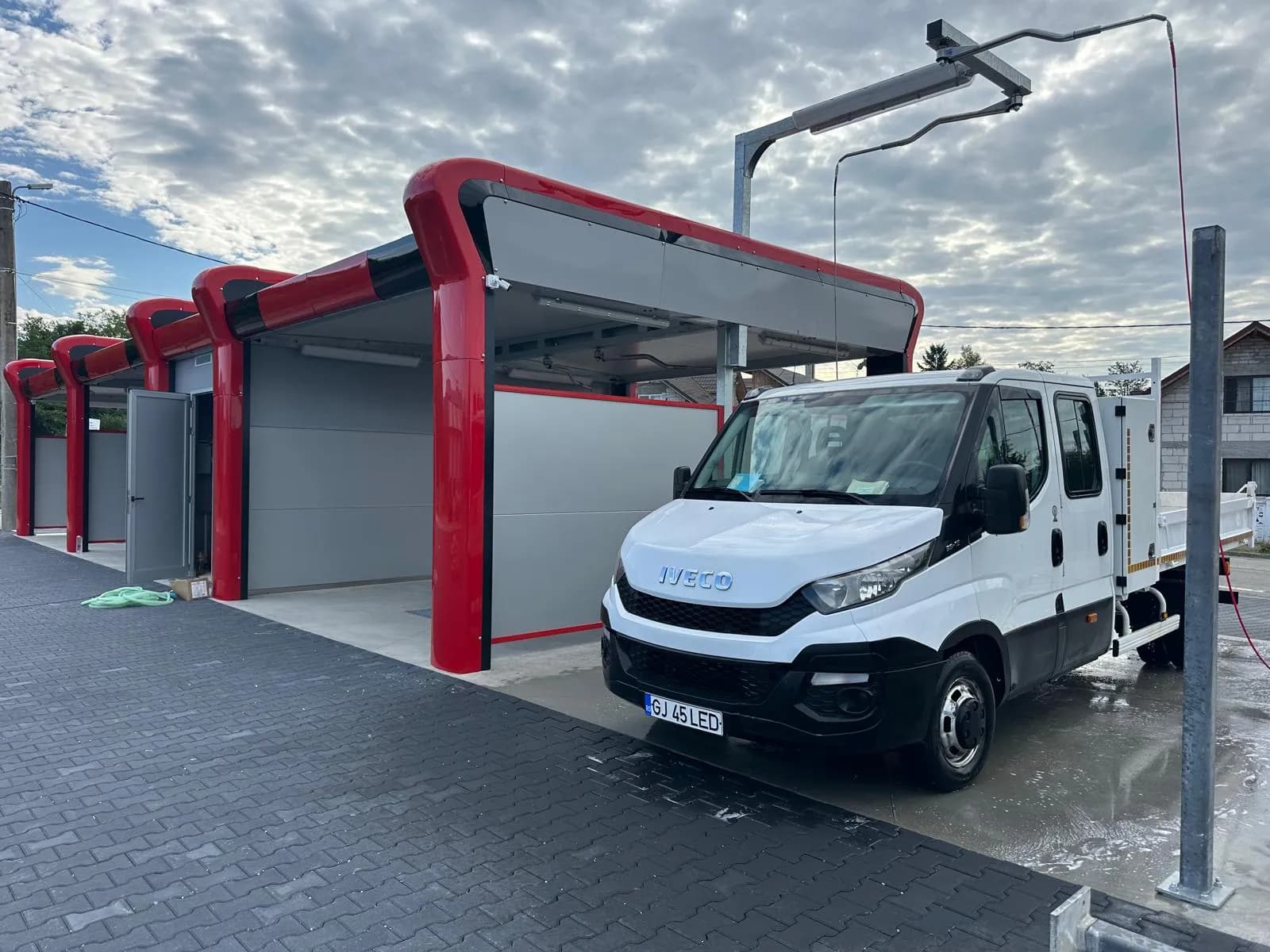 Spălătoria Alessia - interior iluminat